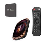 Amlogic S905X4 TV Box Android 11.0 TV Box HK1 Box 4GB RAM 64GB ROM Dual-WiFi 2.4GHz/5GHz BT Quad Core 64 Bits 3D/8K 1000M Smart TV Box
