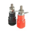 4mm Terminal Binding Post Banana Plug Connector BTI-30 Red And Black-1 Pair