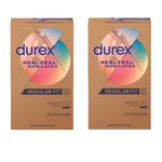 Durex Avanti Bare RealFeel Non-Latex Condom, 10 ct (Pack of 2)