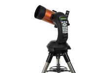 Celestron 11049 NexStar 4SE Computerised Maksutov-Cassegrain Telescope with Fully Automated Mount, SkyAlign Technology and XLT Coating, Black/Orange