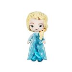 Disney Store Official Elsa Soft Toy Doll, Frozen, 32cm/12”, Plush Cuddly Plush with Embroidered Details, the Snow Queen Dressed in Classic Outfit with Shimmery Organza Cape, Suitable for Ages 0+