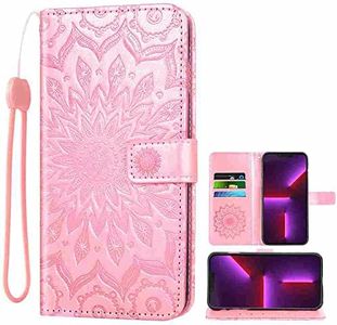 MojieRy Phone Cover Wallet Folio Case for Samsung Galaxy Note 4, Premium PU Leather Slim Fit Cover for Galaxy Note 4, 1 Photo Frame Slot, 3 Card Slots, Shock Absorbent, Pink