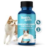 Breathe Easy for Cat | Improve Your Cats Respiratory Systems and Breathing | Cat Antihistamine for Sneezing and Nose Congestion