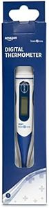 Amazon Basic Care Digital Thermometer, Blue