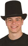 Jacobson Hat Company Unisex Deluxe Black Felt Top Hat