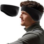 Ear Warmers for Men and Women & Ear Warmers for Cold Weather Headband (Black)