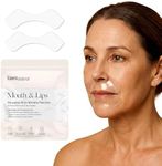 Bare Intent Reusable Anti-Wrinkle Patches for Mouth & Lip | Hypoallergenic, Moisturizing & Smoothing Wrinkle Patches for Creases, Marionette Folds & Smile Lines | 2 pack (1 set) | Up to 15 Uses