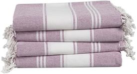 LANE LINEN Beach Towels 4 Pack Over