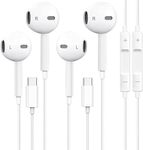 2 Pack USB C Headphones for iPhone 