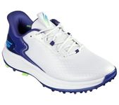 Skechers Mens Go Golf Blade Gf Slip-ins Sneaker, White Navy Blue, 10 UK