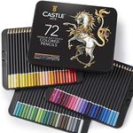 Castle Art Supplies 72 Colored Penc