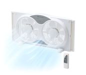 Comfort Zone CZ310R Twin Window Fan