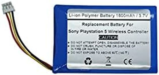 1800mAh 3.7V LIP1708 Replacement Battery For Sony PlayStatio n 5 PS5 DualSense CFI-ZCT1W Wireless Controller