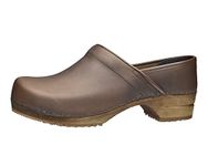 Sanita Jamie closed, Herren Clogs, Braun (Antique Brown 78), 41 EU