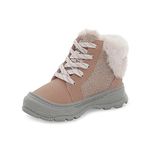 OshKosh B'Gosh Unisex-Child Amelie Fashion Boot, Pink/Grey, 7 Toddler