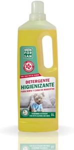 MENFORSAN Detergente para Ropa Y Cama de Mascotas | Desodoriza y Limpia en Profundidad | Elimina Malos Olores | Muy concentrado | Fragancia Agradable | 1 Litro