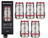 GTI coils for Vaporesso iTank iTank 2 Target 100 200 Gen 200 Gen 80S iTank2 Version Kit - No Nicotine (GTI 0.4ohm mesh coils)