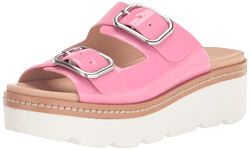 Chinese Laundry Women's Surfs Up Wedge Sandal, Pink, 8.5