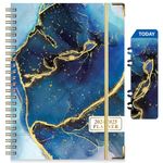 HARDCOVER 2024-2025 Monthly Weekly Planner, Running from July 2024 to June 2025, 8.5x6.5 Inch Academic Agenda Planner, Monthly Tabs, Twin Wire Binding, Thick Paper, Perfect Daily Plans Organizer (A508)