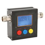 SW-102HF Digital SWR Meter, 1.5-70MHz 120W Short Wave Standing Wave Meter, VSWR Power Meter, with LCD Backlit, for Two Way Radio