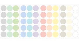 Wall Pops DWPK1856 Pastel Confetti MiniPops Sticker