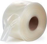 Chanzon 2:1 Ratio - 80Ft Roll - 3-5/32" (80mm) Clear Heat Shrink Tubing - Electrical Shrink Wrap 1pcs