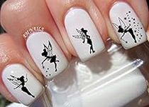 Tinkerbell Fairy Water Nail Art Tra
