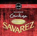 Savarez Classical Guitar Strings Cantiga and Creation Premium 510ARP Alliance Trebles, Cantiga Basses, Normal Tension, Full Set (STSAV51-50484)