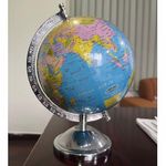 GLOBE DADDY World Globe 6 Inch with Metal Stand for Kids and Student Learning 10 Years, Office and Desk Decor,Decor Globe and Vip, Occasion or Boys Birthday Gift Item