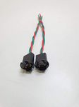 2x 501 507 W5W T10 6V 12V 24V CAPLESS WEDGE BULB HOLDER PLASTIC TWIST BLBH070 MURE