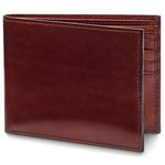 Bosca Men's Old Leather Classic 8 Pocket Deluxe Executive Wallet (Dark Brown)