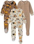 Yoofoss Toddler Pajamas 100% Organic Cotton Baby Sleepers for Boy Girl