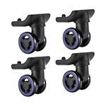 4PCS Luggage Swivel Wheels Replacem