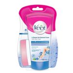 Veet In Shower Hair Removal Cream Legs Body Sensitive 150ml