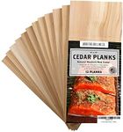 12 Pack Cedar Planks for Grilling S