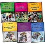 Enid Blyton Wishing Chair and Faraway Tree Series 6 Books Collection Pack Set RRP: £35.94 (The Enchanted wood, magic faraway tree, Folk of the faraway tree, More Wishing chair Stories, Wishing Chair again, The adventures of the wishing Chair)