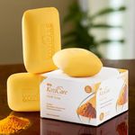 Kozicare Kojic Acid Soap & Glutathione Soap | Haldi Turmeric Face Ubtan Soap | Ghar Ka Soap | Body Tan Removal Soap & Detan Soap | Soaps for Bath | With Shea Butter & Glycerin- Pack of 3