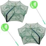 Folding Fish Trap, ZffXH 2pcs Fishi