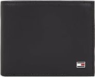 Tommy Hilfiger Men Eton Mini Wallet Small, Black (Black), One Size