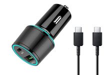 USB C Car Charger UrbanX 21W Car and Truck Charger Compatible with One 5G Ace with Power Delivery 3.0 USB Charger - Black, Comes with USB C to USB C PD Cable 3.3FT 1M