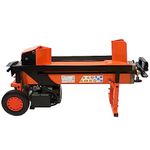 Arrows UK FM16D-TC Electric Log Splitter - 8 Ton 2-Speed - Logs up to 45cm in Length - Duo Cut Blade - Ram Stop - Pre-filled with Oil - Includes Workbench & Guard - 150 Logs/Hour - Three-Year Warranty