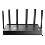 TP-Link Archer BE400 Dual-Band BE6500 WiFi 7 Router | 4K/8K Streaming 6.5 Gbps | 1× 2.5 Gbps WAN/LAN + 3× 1 Gbps LAN Ports + 1× USB 3.0 | 6 Antennas | Works with Alexa and Google Assistant