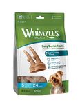 WHIMZEES Antler, Occupying Dental Treat with Calming Effects for Small Dogs (7-12kg), All-Natural, Grain-Free, 24 pieces