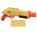 Nerf Tiger DB-2 Alpha Strike Toy Blaster, Includes 12 Official Elite Foam Darts (Multicolour)