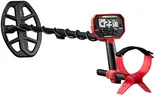 Minelab Vanquish 440 Multi-Frequency Pinpointing Metal Detector for Adults with V10 10"x7" Double-D Waterproof Coil (4 Detect Modes, Wired Headphones & Rain Cover Included)