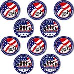 Military Challenge Coins Thank You for Your Service Challenge Coins Military Favors Military Reconnaissance Coins Individual Collectible Coins Veterans Day (10 Pieces)