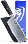 Dalstrong Nakiri Knife - 6 inch - Phantom Series - Japanese High-Carbon AUS8 Steel - Pakkawood Handle - Vegetable Kitchen Knife - Sheath Included