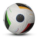 2024 Soccer Ball with Size5 Unisex-Adult Soft Cover-Official Size and Weight Soccer Ball Outdoors Sports Training Ball Recreation Playing Ball Teens Youth Back to School Birthday Gift