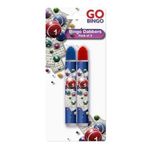 Go Bingo Martello Non-Drip No Blobs Bingo Dabbers Assorted Colours - Pack of 2