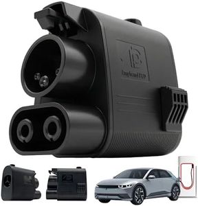 Amphenol NACS to CCS1 Adapter - UL 2252 Certified - Fast Charging up to 600A at Tesla Supercharger - Compatible with Ford, Rivian, GM, Volvo, Polestar EVs - Interlock Safety Lock - SAE J3400-1-